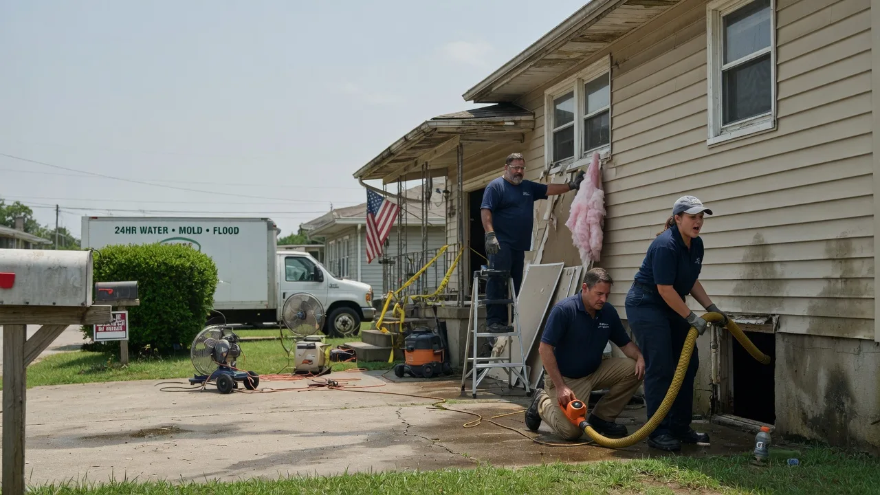 Water Damage Repair in Fairfield, AL near me